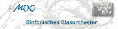 Info Banner Sinfonisches Blasorchester